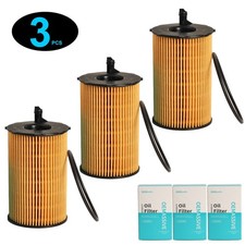3x Engine Oil Filter For Porsche Cayenne 92A Macan 95B Panamera 970 95810722220