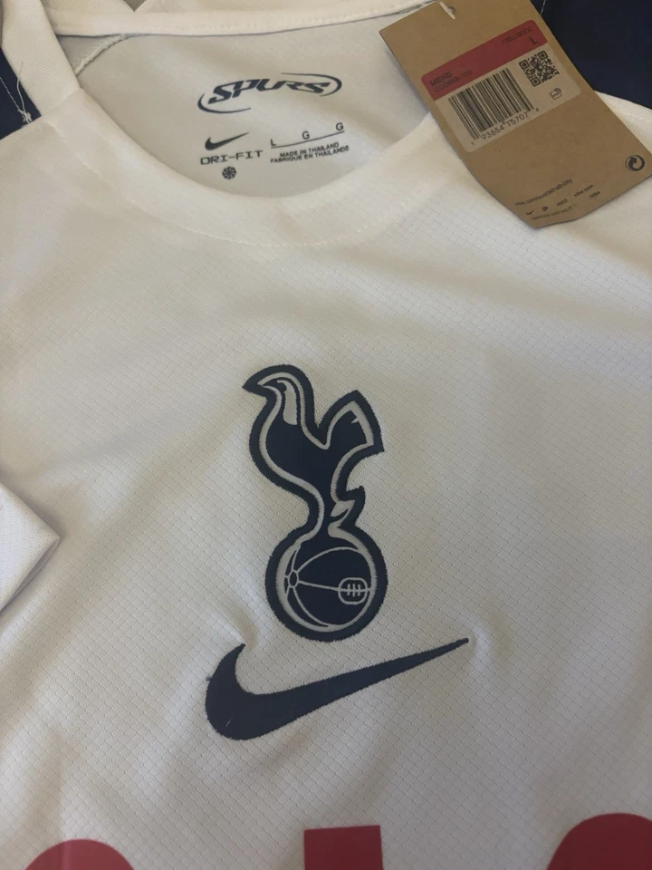 Tottenham Hotspur Replica Home Shirt 25/26 Men’s Size Large BNWT Spurs - Image 2 of 4