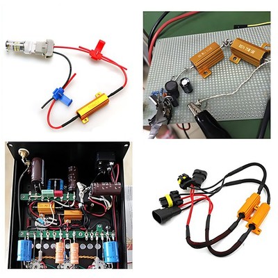 Power Resistor Premium Power Golden Aluminium Load Metal Resistor Wire Wound