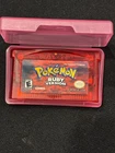 Pokemon RUBY Version (Nintendo GameBoy) Authentic TESTED, WORKS ~ SEE PHOTOS!