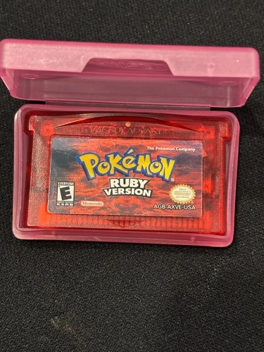 Pokemon RUBY Version (Nintendo GameBoy) Authentic TESTED, WORKS ~ SEE PHOTOS!