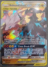 Reshiram & Zekrom GX #157 Prices | Pokemon Cosmic Eclipse | Pokemon Cards