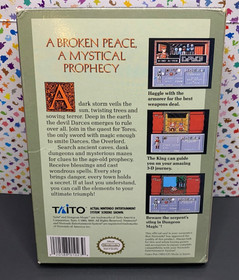 Dungeon Magic NES CIB with map/poster