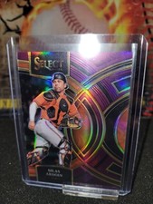 2024 Panini Select Baseball Silas Ardoin Prizm Purple #/99