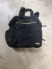 Skip Hop Mainframe Wide Open Diaper Backpack - Baby- Bottle Holder Pocket Used