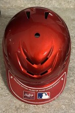 Rawlings CFBH1 Red Batting Helmet of Major League Baseball 6 1/2 - 7 1/2