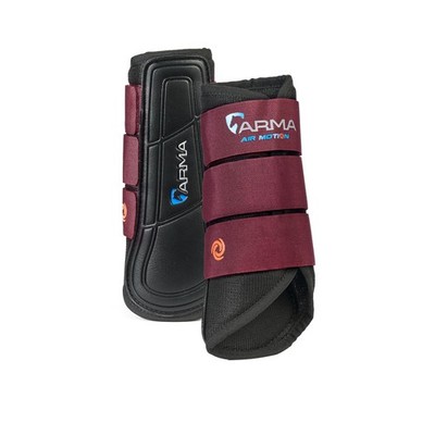 Shires (1889BKCRYSPONY) ARMA Air Motion Brushing Boots Black Cherry Small Pony