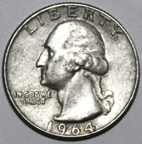 1964-D Washington Quarter - Extra Fine - #1543EA