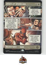 ORIGIN OF SPIDER-MAN (BORDERLESS) MARVEL'S SPIDER-MAN MAGIC: THE GATHERING NM/M