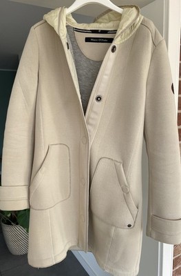 MARC O'POLO MOP Wintermantel Mantel Jacke creme beige 38 M S 36 TOP XMAS white L