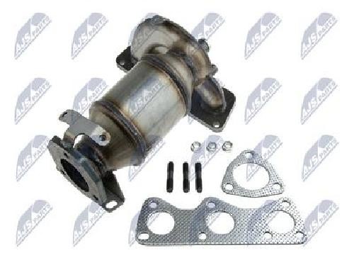 NTY Catalytic Converter KAT-SK-002 For Seat Skoda VW 320 mm Reinforced
