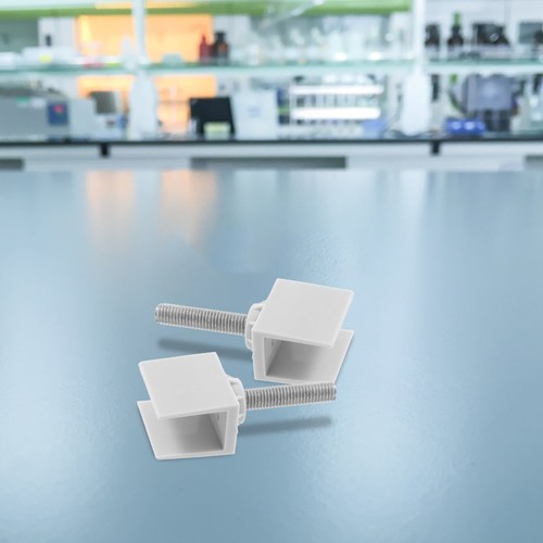 12Pcs Side Table Support Clamps Light Grey ABS Fastening Bolt Clips ...