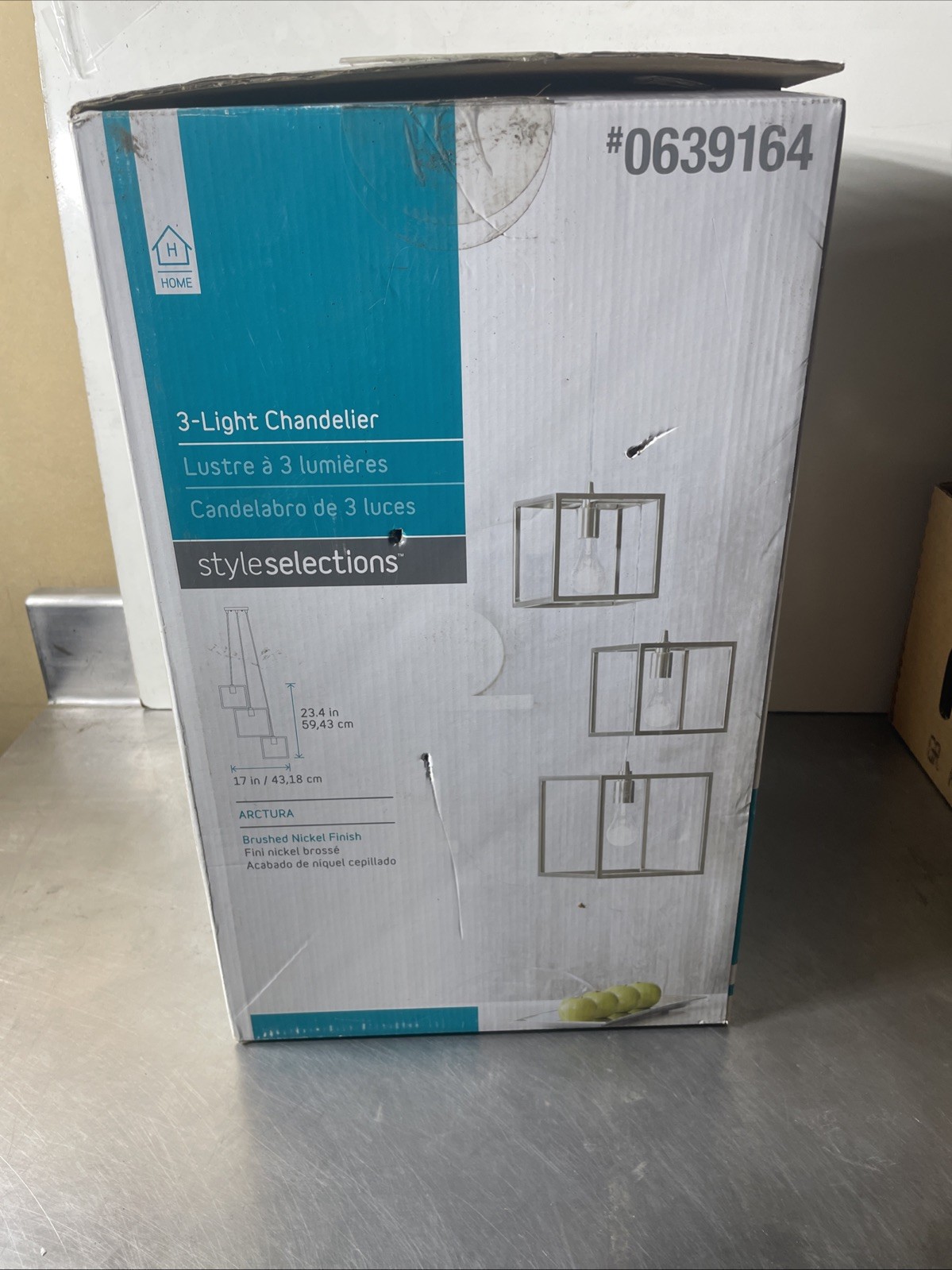 3-light Chandelier