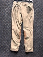 TAILORED SPORTSMAN Ladies *BREECHES *Sz 26 Beige Made in USA VGC Style # 1985