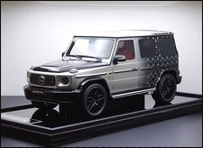 1/18 Motorhelix Mercedes Benz G63 Black AMG 2019 Black Silver Livery