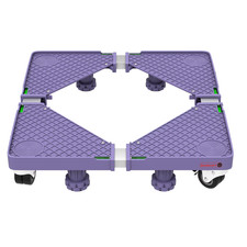 Multi Purpose Dolly With 4 feet Locking Swivel Wheels Levels and Adjustable Base