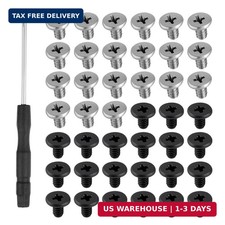 50 PCS M.2 Ssd Mounting Screws Kit, Pcie Nvme M2 X 3 Mm Replacement Phillips Fla