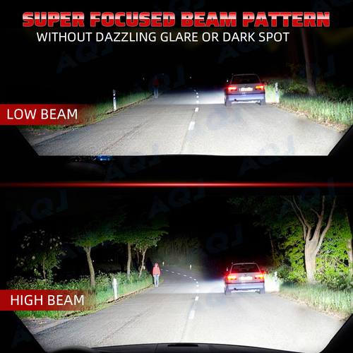 For GMC Sierra 3500 2001-2002LED Headlight High Low Beam Fog Light bulb 6000K - Foto 9 di 15