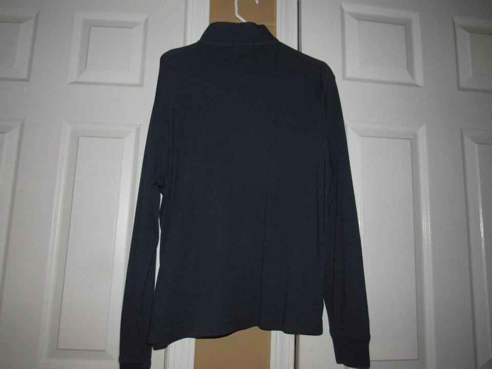 $90 NWT New JOS JOSEPH A BANK Sweater 1/4 Zip Traveler Men's Small Blue - Image 4 of 4