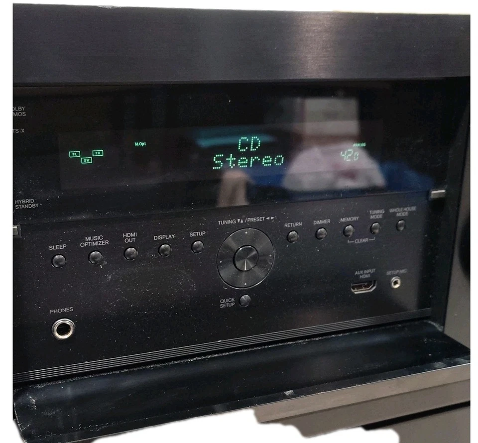 Onkyo TX-RZ800 7.2 Ch AV Receiver TESTED WORKS No Remote - Image 4 of 4