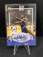 1997 Score Board KOBE BRYANT " Autographed Collection " Silver Sign #16