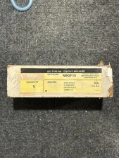 Federal Pacific FPE NBGF15 15 Amp GFCI Circuit Breaker Type NB – New in Box