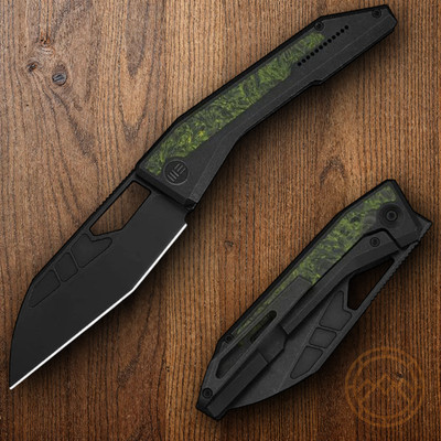 We Knife Co Ltd Inceptus Folding Knife 3.5'' M390 Steel Blade Titanium/CF Handle