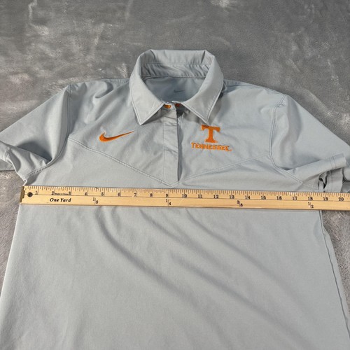 Tennessee Volunteers Polo Shirt Women Medium Gray Nike Top Dri-FIT On Field Golf - Picture 14 of 15