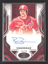 2025 Topps Tier One Ryan Zimmerman #PPA-RZ 13/25 Prime Performers Auto