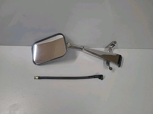 NOS KD Lamp Co. 8.5” X 5.5” Mirror & Bracketry # 132-3308 Door Mount Trailer Tow