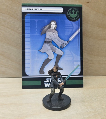 Star Wars Miniature - Jaina Solo - 54/60 - 2006 RARE