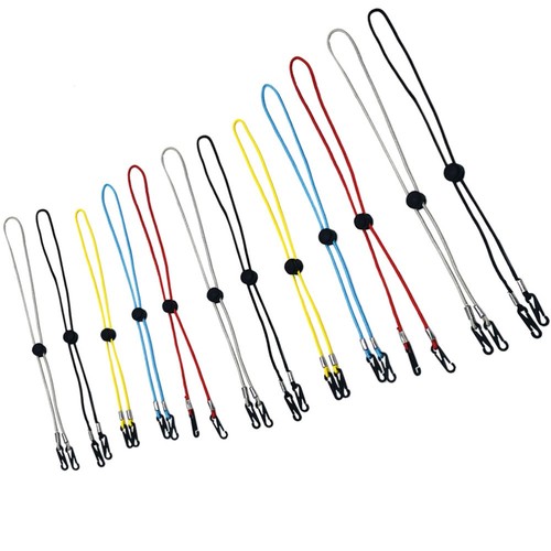12 Pcs Practical Mask Hat Neck Hanging Rope Adjustable Face Mask Lanyard