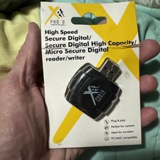 PHOTO XIT SD, SDHC, MicroSD USB High Speed Memory Card Reader/writer