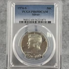 1976-S Kennedy Silver Proof Half Dollar JFK,  PCGS PR69 DCAM