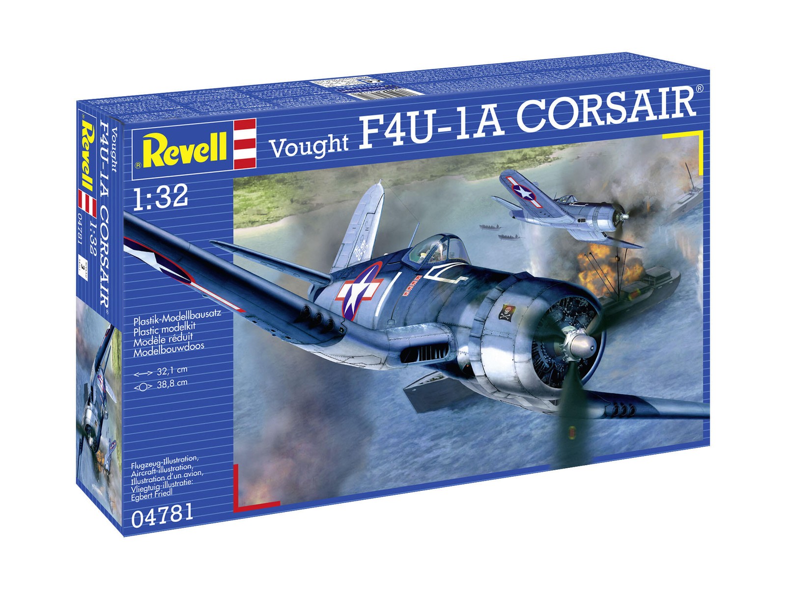 Revell 04781 - 1/32 Vought F4U-1A Corsair - New
