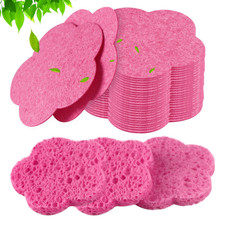 50-Count Facial Sponges Compressed Facial Sponges Natural Facial Cleansing Spong