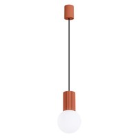 HäNgelampe Wohnzimmer Glas Aluminium Ocker L:12 Cm G9 Esstisch Pendelleuchte