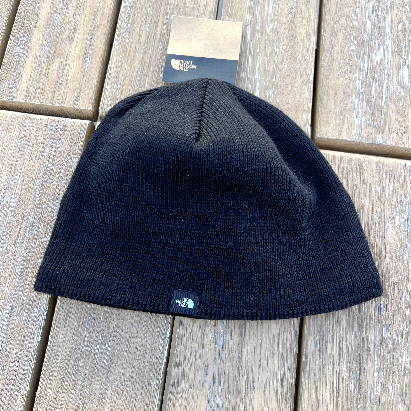 The North Face mens Unisex black fleece lined mountain beanie hat one size
Opens in a new window or