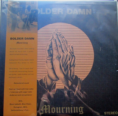 BOLDER DAMN mourning LP NEU /OVP/Sealed