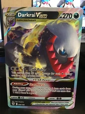Darkrai VSTAR 099/189 Pokemon Astral Radiance Ultra Rare Holo Jumbo
