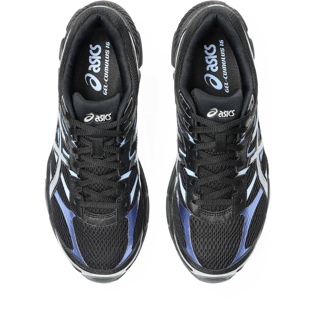 ASICS Gel-Cumulus 16 Shoes Black Pure Silver 1203A888-001 Men's Sizes 6
