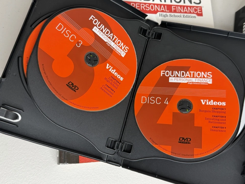 Foundations in Personal Finance for Homeschool, High School Ed. DVDs Dave Ramsey - Image 4 of 4