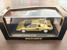 Minichamps 1/43  Lamborghini Countach LP400 Gold 20690