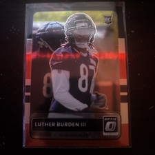 2025 Donruss Optic #17 Luther Burden III 2015 Retro Chicago Bears RC