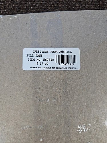 USPS 2002 Greetings from American Pane of 50 34 c Scott 3561-3610 First Issue - Picture 6 of 6
