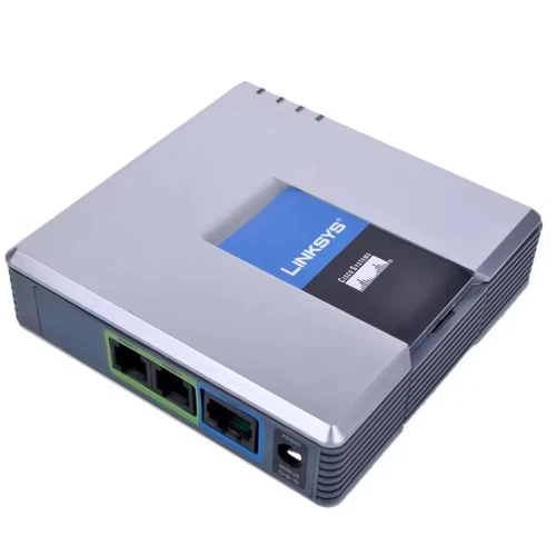 Linksys Internet Voip Phone Adapter, VoIP Gatewayfor PAP2T Support SIP V2 Proto