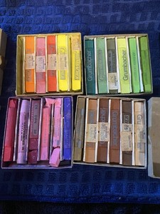 Vintage Grumbacher soft pastels