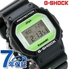 Unused CASIO G-SHOCK DW-5600KAWA22-1PF Black Green Quartz Men Watch in Box