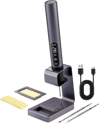 Xtool Selected Cordless Soldering Iron Kit Portable Soldering Iron Led Display