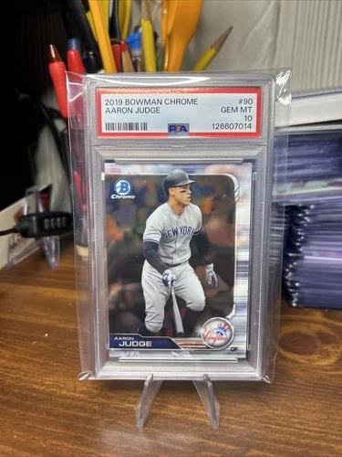 2019 Bowman Chrome - Aaron Judge #90 PSA 10 YANKEES